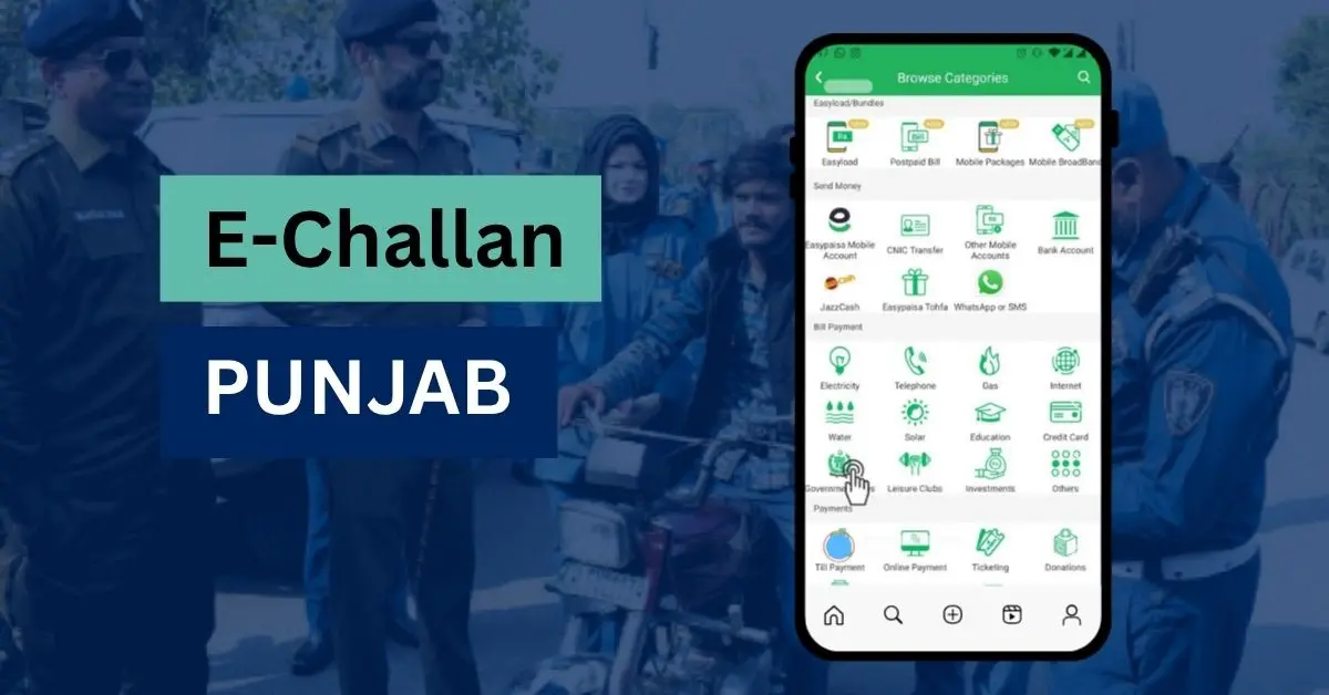 E challan Punjab